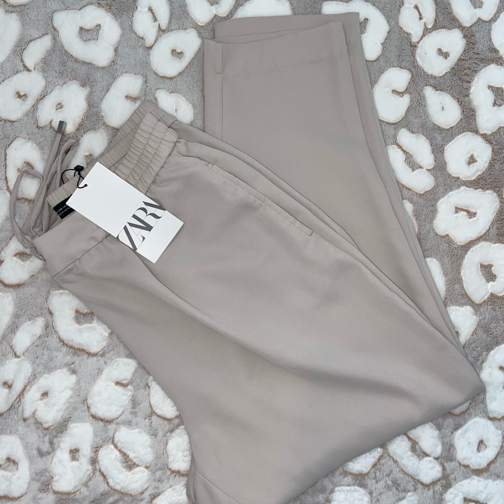 Cropped Zara work pants